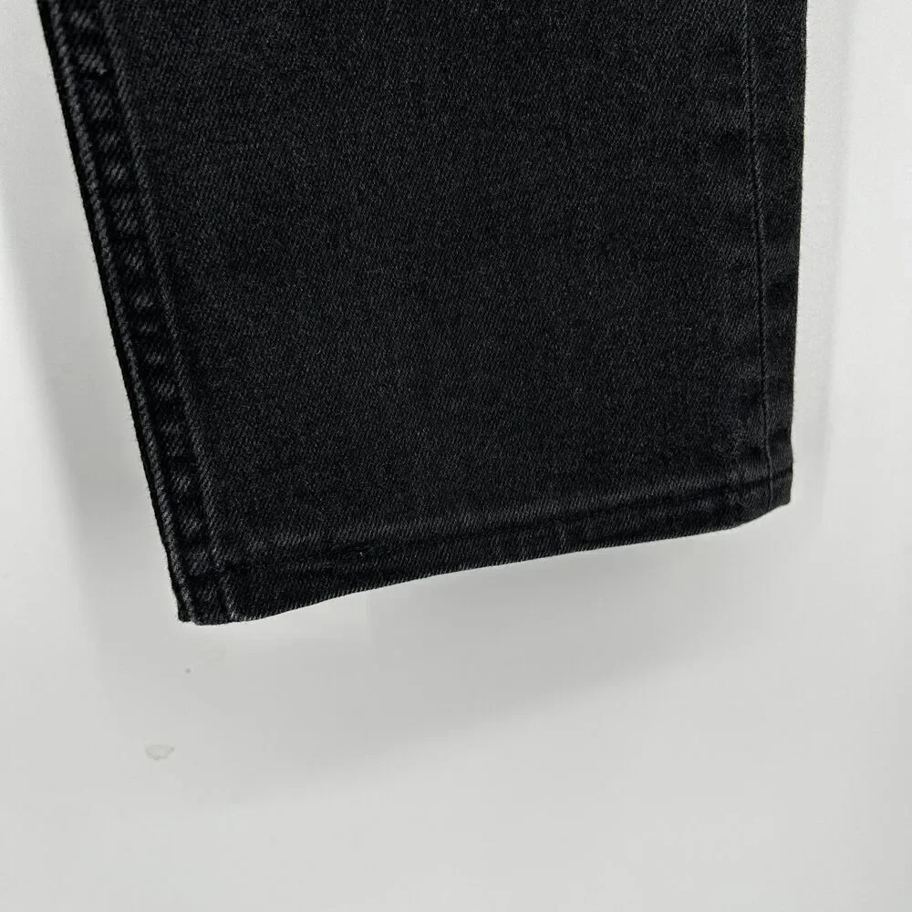 EVERLANE *Hemmed* Men's Black Wash Straight Leg Denim Casual Jeans Waist Size 32